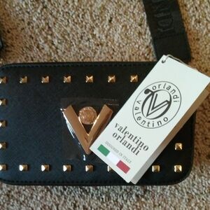 Valentino Orlandi Black Designer Bag